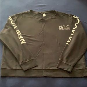 Black Sweatshirt (Firm on price)